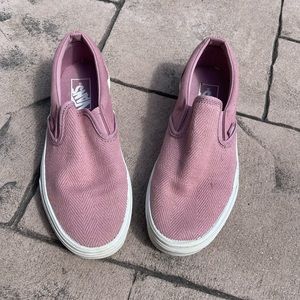 Slip on Vans, gently used